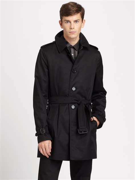 burberry single breasted jacket black|burberry brit anorak jacket.